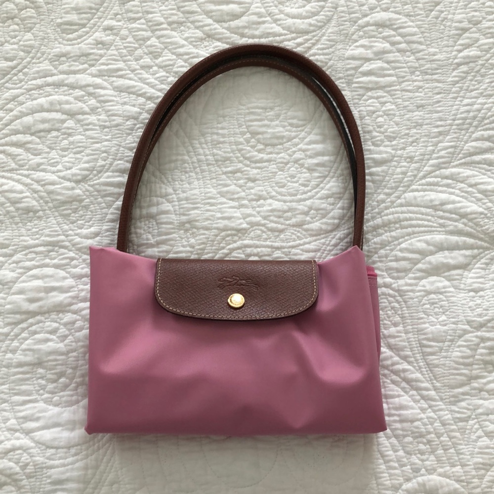 Longchamp le Pilage Pink size large